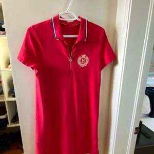 Tommy Hilfiger Red Polo Dress